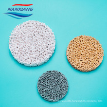 Alumina / Silicon Carbon Ceramic Foam Filter For Casting